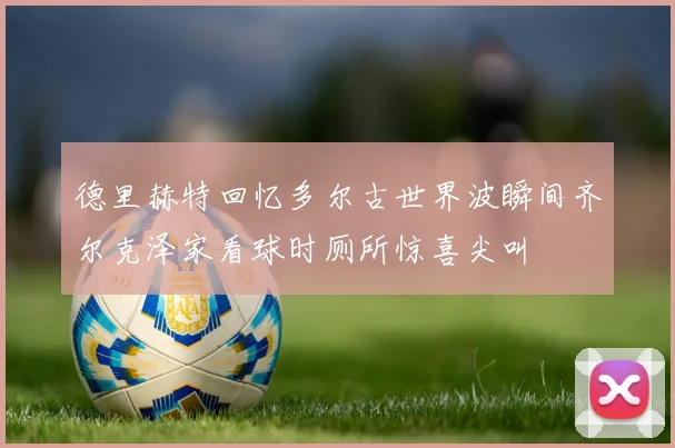 德里赫特回忆多尔古世界波瞬间齐尔克泽家看球时厕所惊喜尖叫